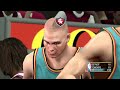 NBA 2K14 UBR 1999 Mod Pistons Vs Raptors Vince Carter Goes For 40 