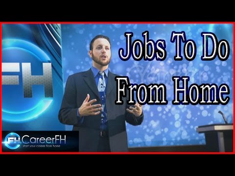 Jobs To Do From Home | http://careerfh.com