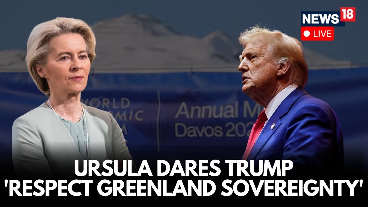 DAVOS 2026 | EU President Warns Donald Trump | Ursula Warns US President Over Greenland | LIVE