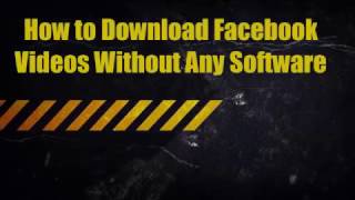 How to Download Facebook Videos Without Any Software or app screenshot 4