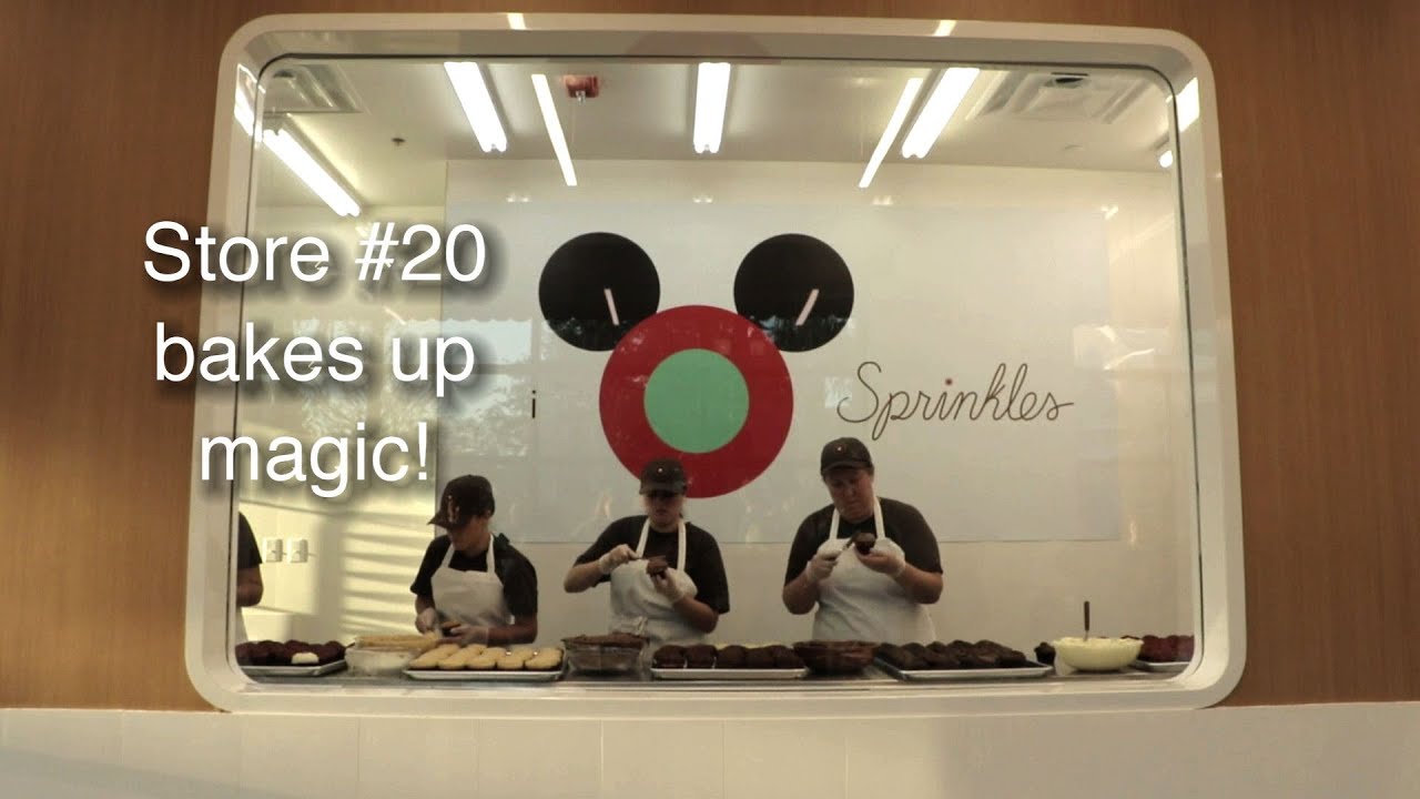 Sprinkles opens at Disney Springs! YouTube