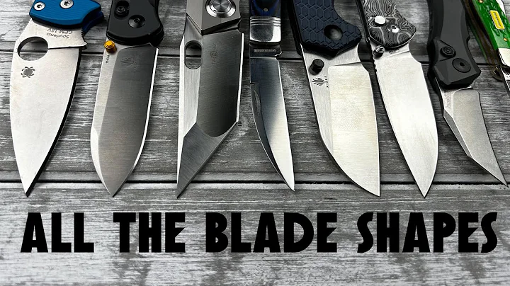 Which Blade Shape is Right For YOU? Each Blade Shape & Why They’re Useful for EDC
