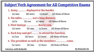 Tense Practice Set for All Competitive Exams | Fill in the blanks with correct form of verbs | Tense