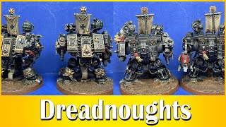 Joyful Painting - Black Templars - Dreadnoughts