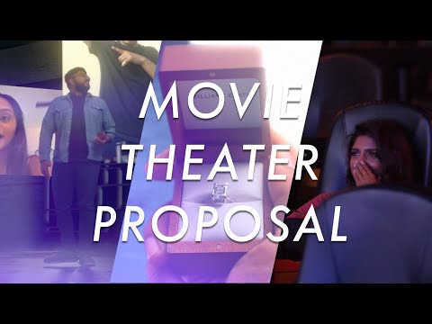 Surprise Movie Theater Proposal at Alamo Drafthouse!