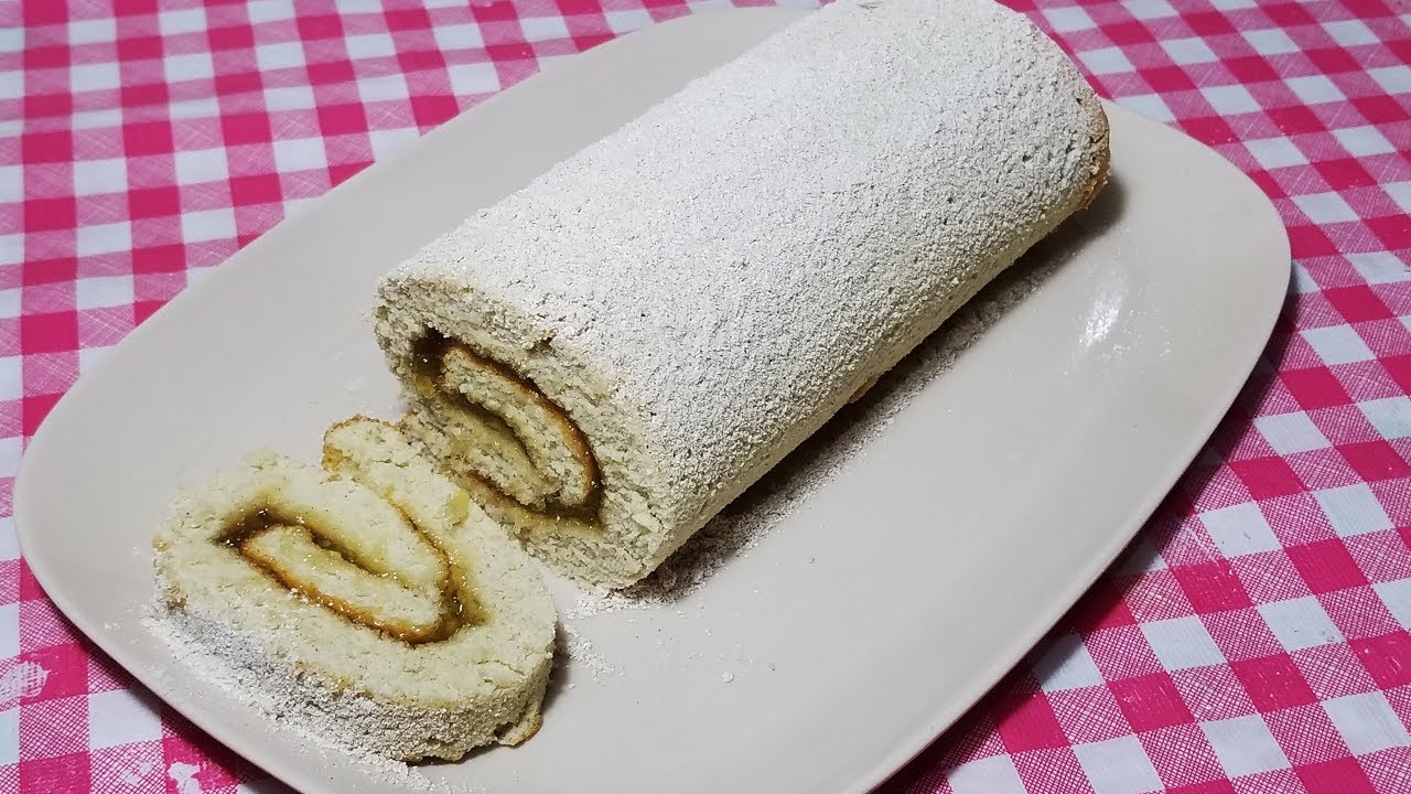 BRAZO GITANO, BRAZO DE REINA, BRAZO RELLENO DE JALEA PIÑA, JALEA DE PIÑA, P...