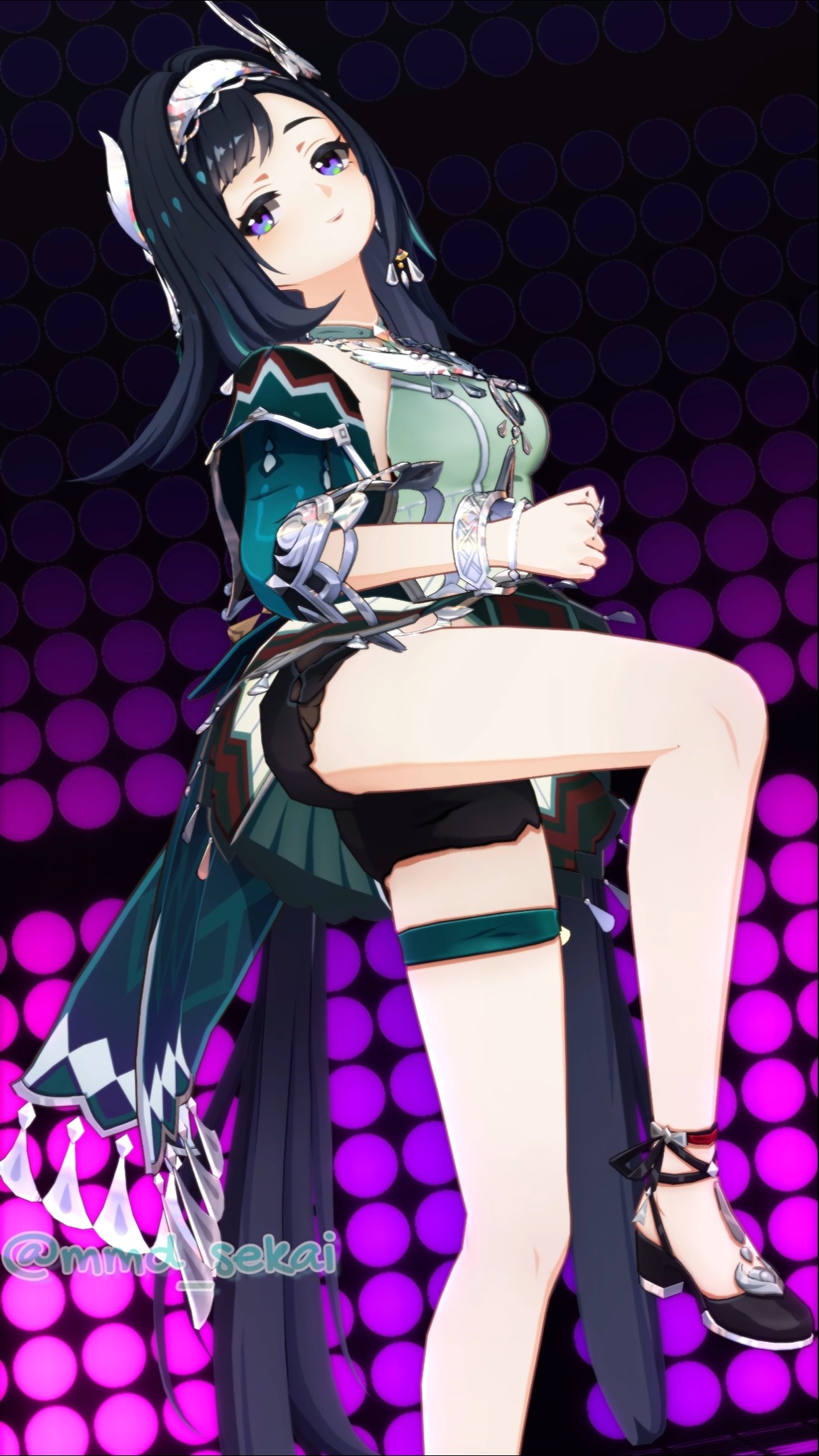 原神 MMD] Lan Yan (蓝砚 / ランイ ェン / 란얀) - Copines - Genshin