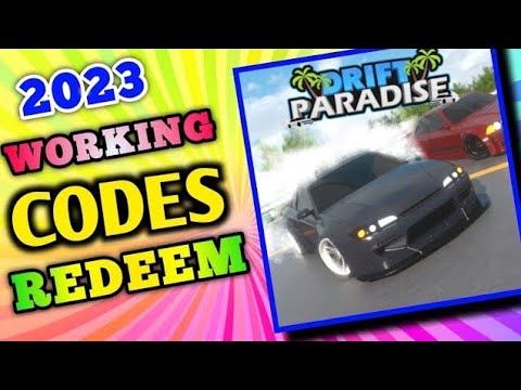 Drift Paradise Codes Wiki (December 2023) Free Cash