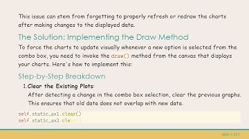 How to Dynamically Update a ComboBox in PyQt5 to Modify Charts with Matplotlib