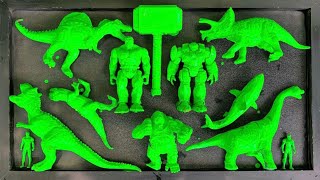 Dinosaurus Jurassic World Dominion: T-rex, Kingkong, Anomali, Skibidi, Siren Head, KingGidorah,