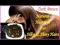 2 ingredient black | Dark Brown hair dye to change your white hair into black naturally