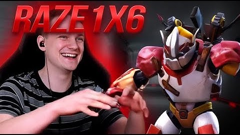 RAZE1X6 СНОВА КЛОКВЕРК!  CUSTOM HERO CHAOS