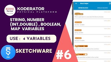 🔥6 || Variables usage In sketchware || Series Sketchware beginner to expert | Upper | DVNigam