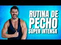 RUTINA DE PECHO MUY INTENSA EN 10 MINUTOS 🔥 EJERCICIOS PARA PECTORALES Y BRAZOS en CASA