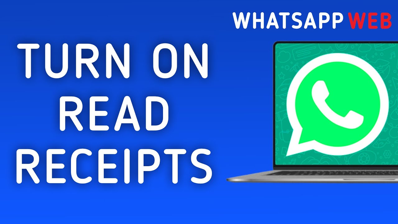 How To Turn On Read Receipts In WhatsApp Web YouTube