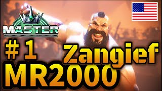 SF6 ♦ MR2000 No.1 Zangief engulf and destroy everything ♦Master Rank Zangief（ザンギエフ）ft.Snake Eyez