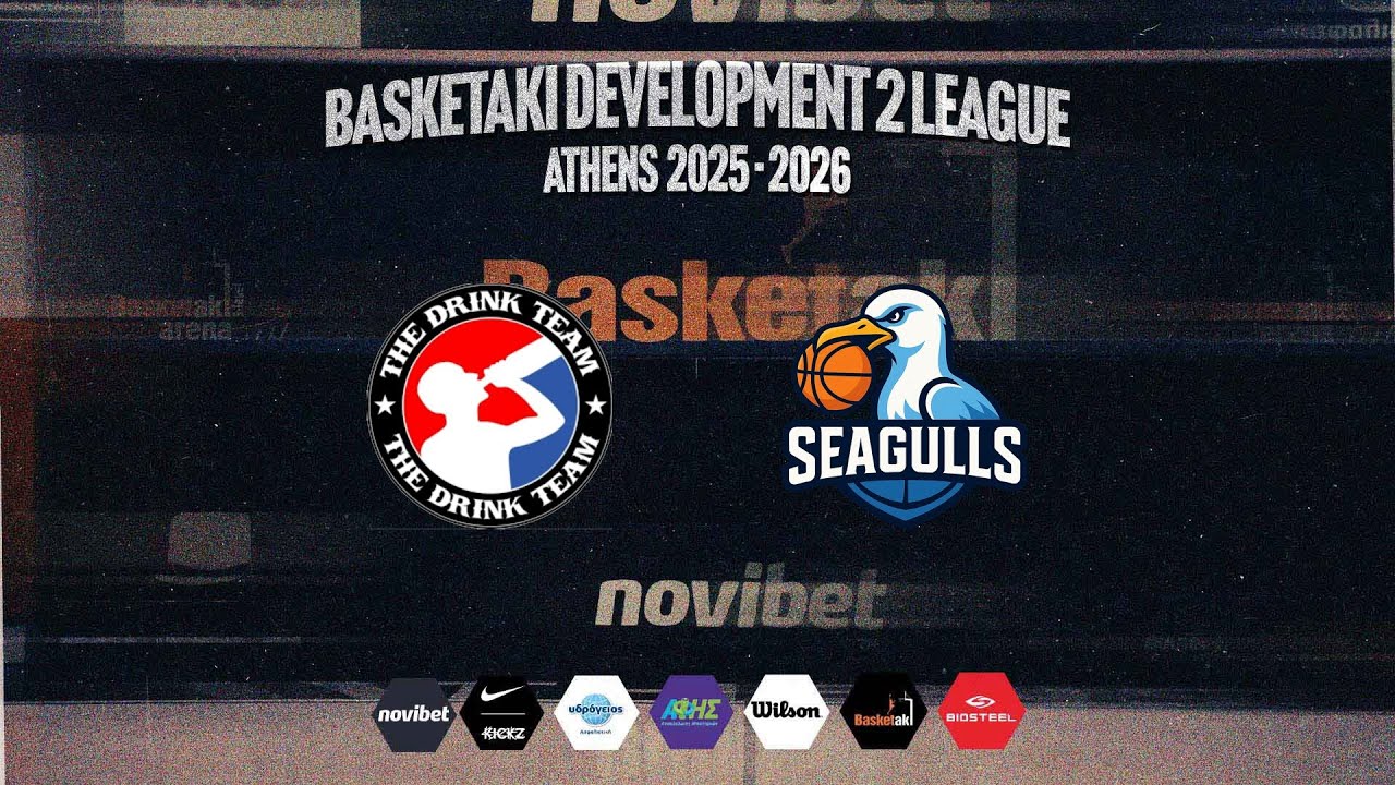 Basketaki The League - Drink Team Vs Seagulls (08/03/2026)