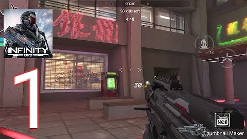 Infinity Ops: Sci-Fi FPS Gameplay Walkthrough Part 1(IOS, Android)