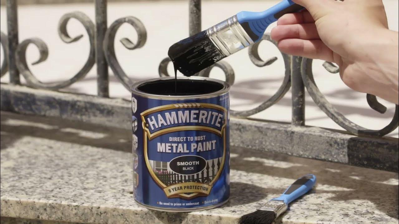 Painting Metal? Nothing Beats Hammerite YouTube