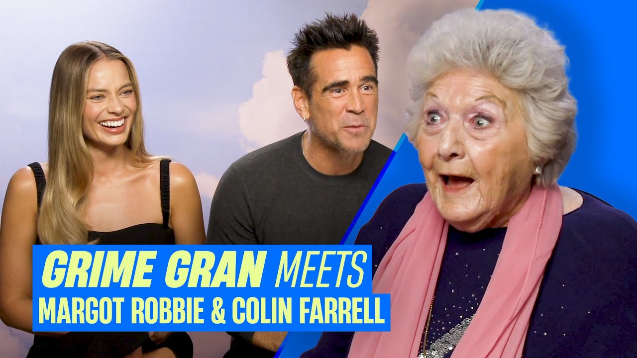 Margot Robbie and Colin Farrell have a heart to heart with Grime Gran! | Capital