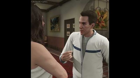 Amanda cheats on the Tennis Coach with Michael! GTA V #shorts