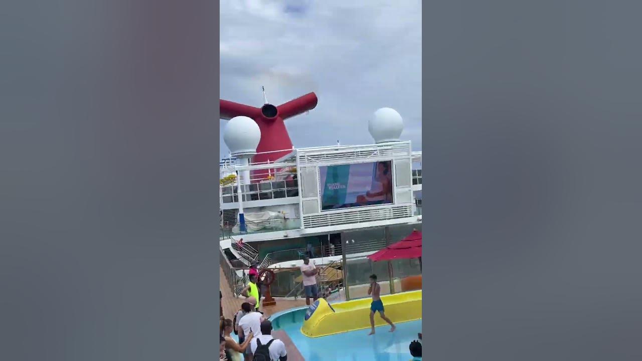 Carnival Vista engine Problems in the middle of the Caribbean Very