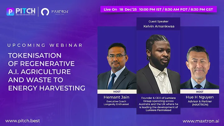 TOKENIZATION OF REGENERATIVE A.I. AGRICULTURE AND WASTE TO ENERGY HARVESTING