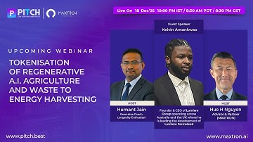 TOKENIZATION OF REGENERATIVE A.I. AGRICULTURE AND WASTE TO ENERGY HARVESTING