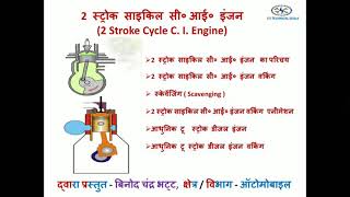 Two Stroke Diesel Engine (हिन्दी) | 2 Stroke Diesel Technology | [Hindi] How 2 Stroke Engine Works?