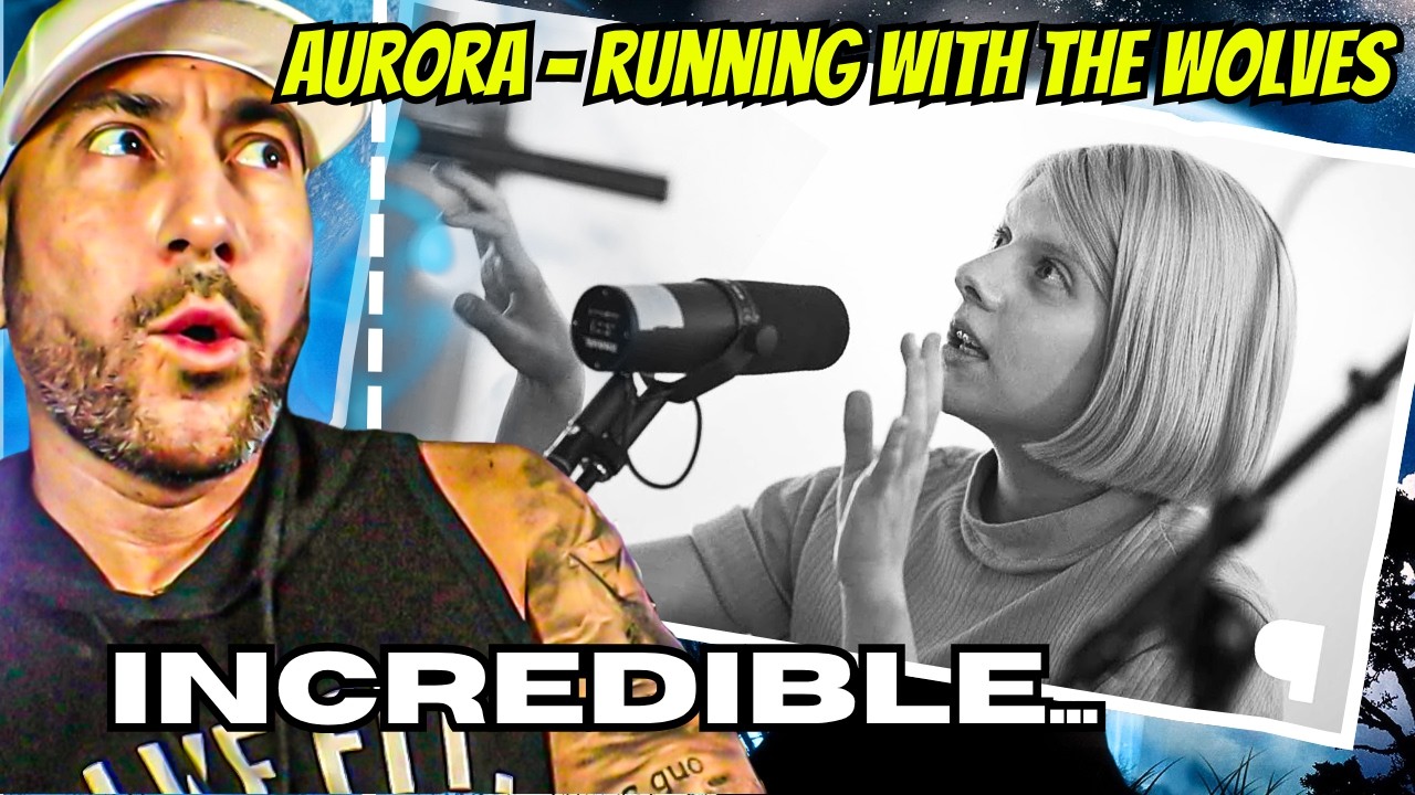 AURORA - “Running With The Wolves” 😳 First Ever Reaction (LIVE) - YouTube