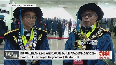 ITB Kukuhkan 2.946 Wisudawan Tahun Akademik 2025–2026 - Right Angle