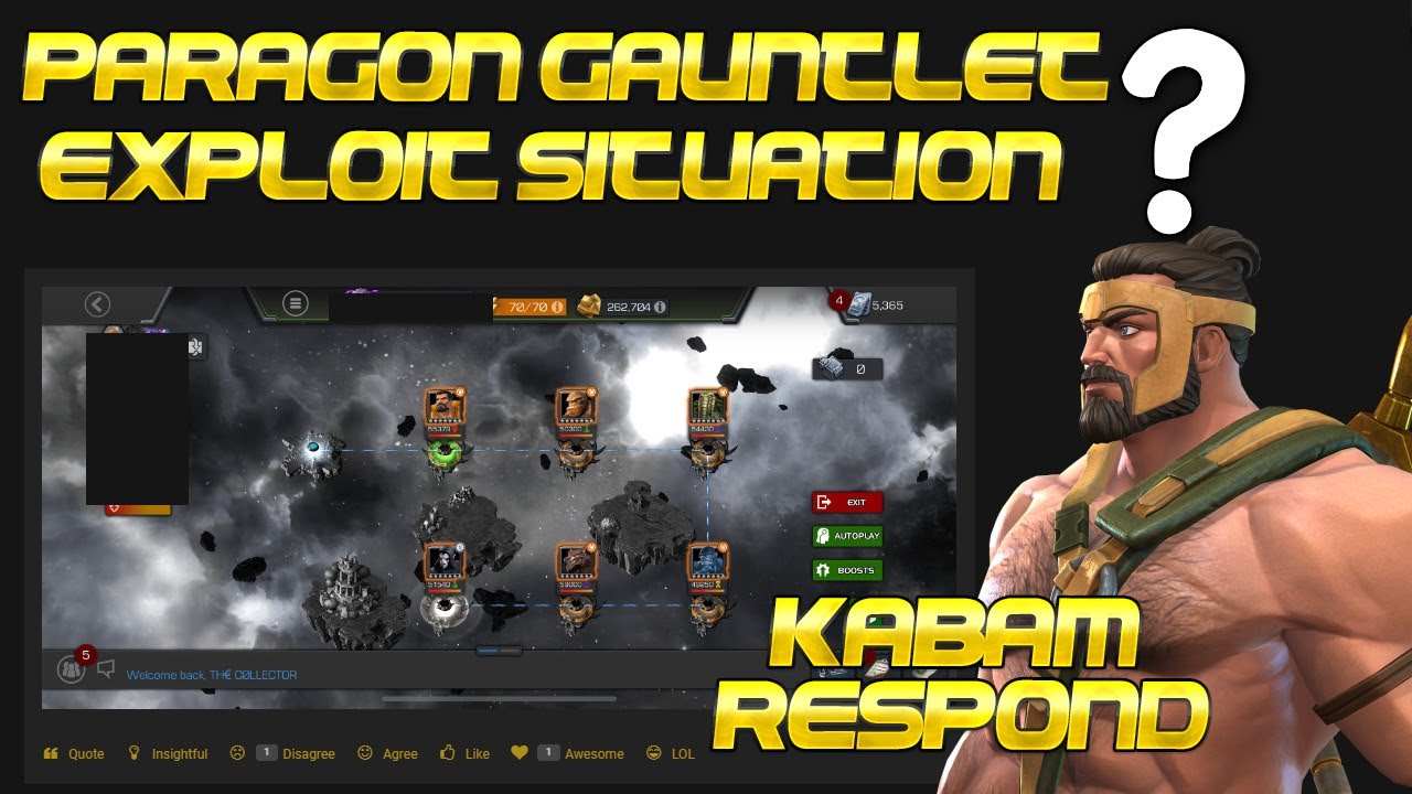 So This Bug Got Players Extra Rewards Kabam respond on this "Exploit