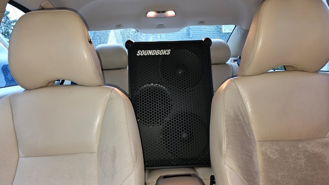 Soundboks 3 Bass Test In The Car YouTube