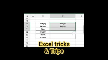 Excel Tips & Tricks | How to Use TRIM Formula in Excel | How to Use TRIM Function in Excel #shorts