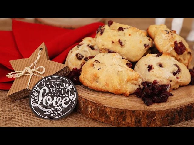 3 Holiday Scone Recipes | Made with Love | The Domestic Geek