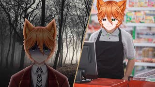 HORROR GAMES AND RETAIL HELL - Exanimum: The Silent Call + Supermarket Simulator - VTuber EN