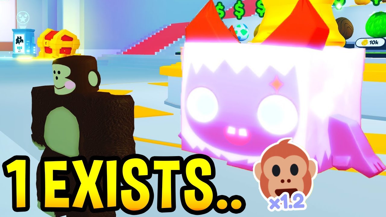 RAREST PET in Pet Simulator X ONLY 1 EXISTS Rainbow Huge Cheerful Yeti