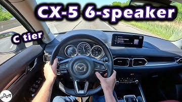 2023 Mazda CX-5 – 6-speaker Sound System Review