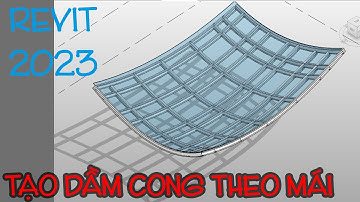 Hướng dẫn thêm một cách tạo nhanh hệ dầm theo mái nhà Revit
