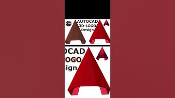 A CAD 3d rendering logo & stool