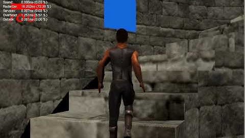 my first serious attempt to create an RPG game with blender game engine update 6 town scene