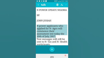 NPOWER Agro Test Starts Today