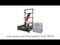 Multipurpose flammability tester tf319