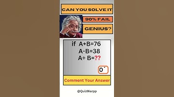 Genius IQ Test-Maths Puzzles | Tricky Riddles | Maths Game | IQ #iqtest
