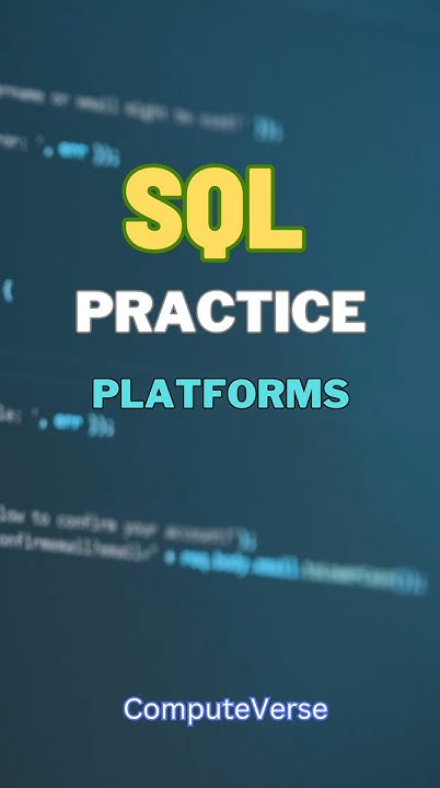 7 Best Platforms to Practice SQL | SQL Platform For practice - YouTube