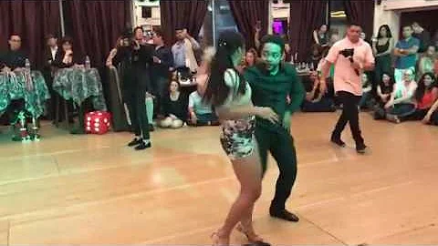 WILLIAM HENRY CARPENTER & AILEEN ROSE AT LA TOP'S PRO  SALSA SOCIAL COMPETITION 2019