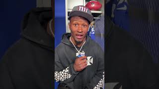 Tyler Nubin is a content king already  #shorts #gettoknow #tylernubin #newyorkgaints #nfl #nygiants