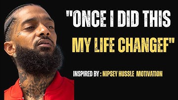 “How to Master Your Energy"| deep motivational speech By Nipsey Hussle Motivation 