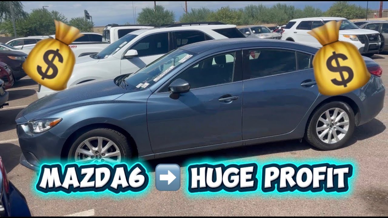 Перепродажа Mazda6 с ОГРОМНОЙ прибылью.