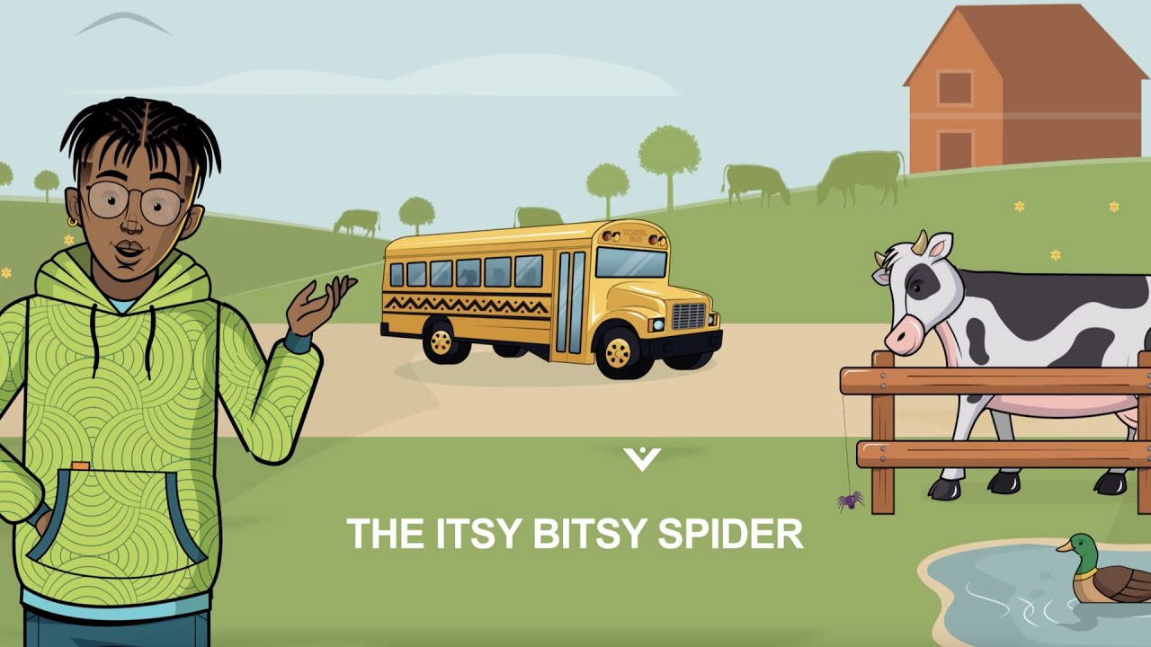 GideoMan - Itsy Bitsy Spider (Official Lyric Video)
